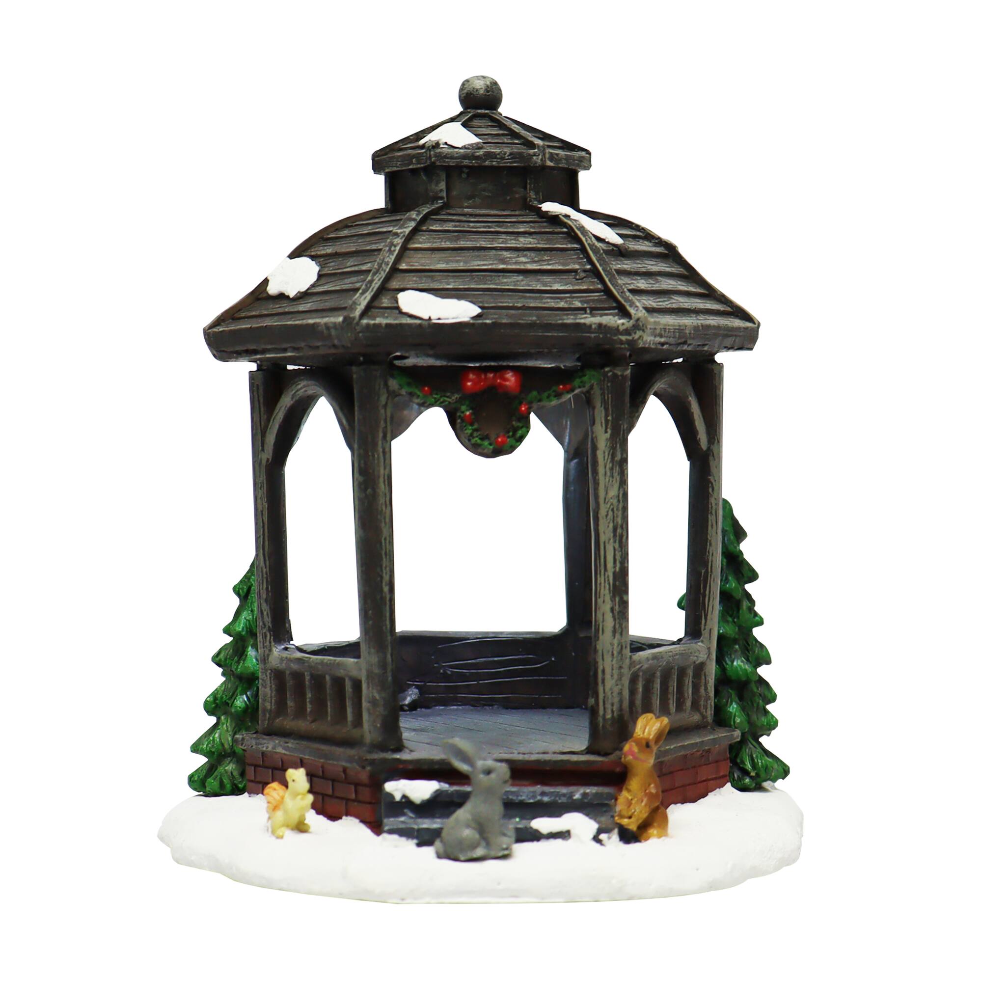 Moments in Time Christmas Village Tabletop Décor Set